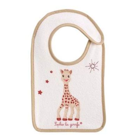 Baveta girafa Sophie, 17x29 cm, 101421, BabyCalin