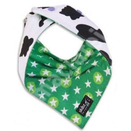 Baveta reversibila Doublez Cowprint/Starbright, SK810, Skibz