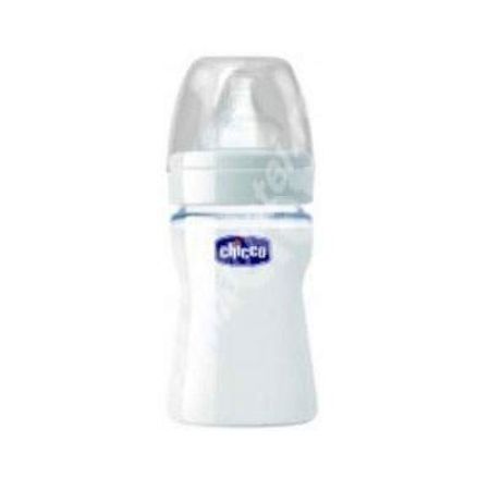 Biberon sticla tetina silicon +0 luni, 150 ml, 60042, Chicco