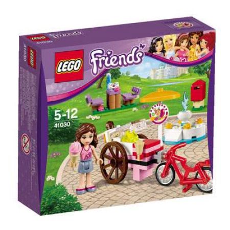 Bicicleta cu inghetata a Oliviei Friends, 5-12 ani, L41030, Lego