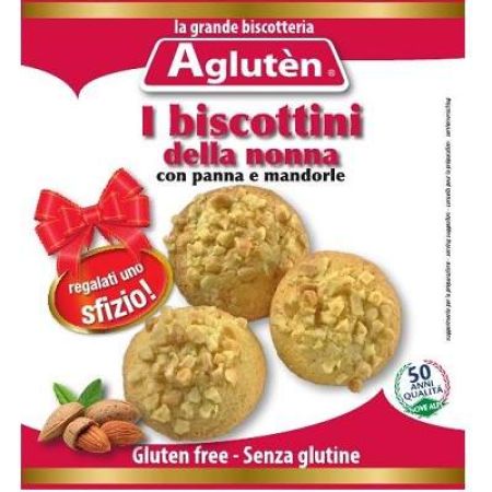 Biscuiti bunicii cu frisca si migdala, fara gluten, 100g, Agluten