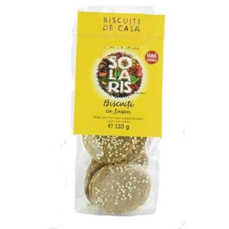 Biscuiti cu susan, 110 g, Solaris