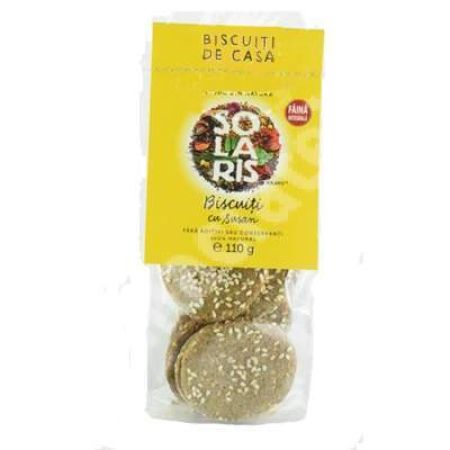 Biscuiti cu susan, 110 g, Solaris