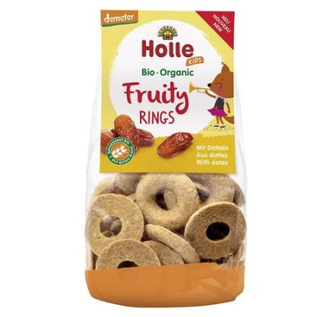 Biscuiti din spelta si curmale, 100 g, Holle Kids