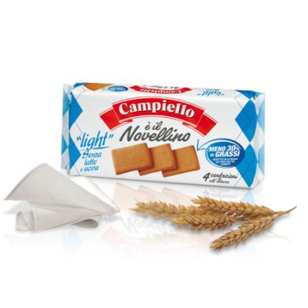 Biscuiti fara lapte si ou Light, 350 g, Campiello