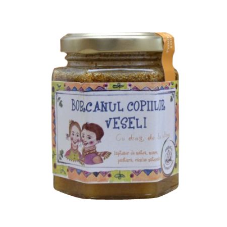 Borcanul copiilor veseli, 200 g, Prisaca Transilvania