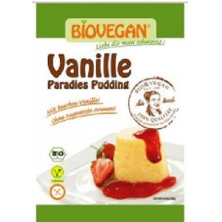 Budinca Paradis cu vanilie, 31g, Biovegan