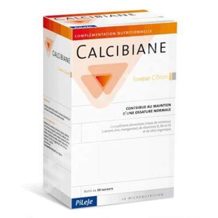 Calcibiane Saveur Citron, 30 plicuri, Pileje