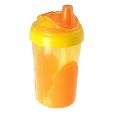 Cana cu pai galbena Toddler Straw, +15 luni, 280 ml, 442079, Vital Baby