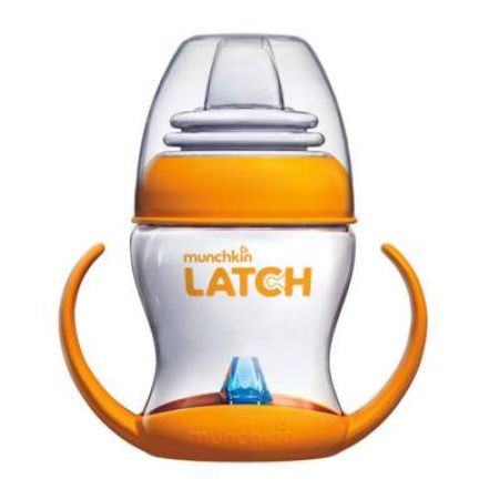 Cana cu supapa anti-colici Trainer Flexi Latch, +4 luni, 120 ml, 1286, Munchkin