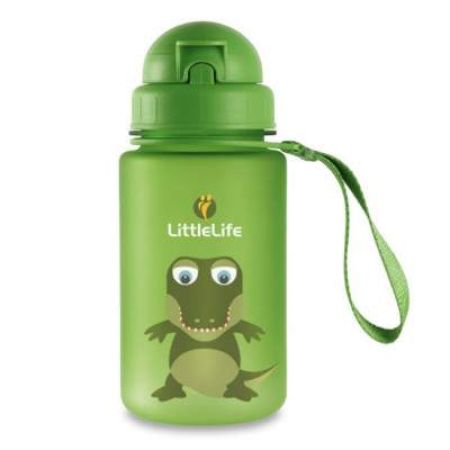 Cana tritan cu pai - model crocodil, 400 ml, 15080, Littlelife