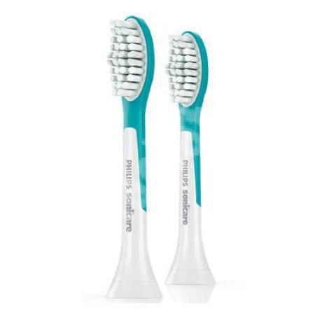 Capete de schimb pentru periuta sonica Philips Sonicare For Kids, 7 ani+, 2 bucati, HX6042/33, Philips