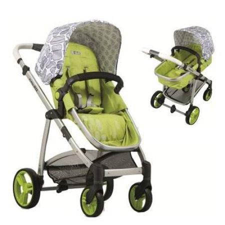 Carucior 2in1 Jazz Green, 0-3 ani, Kiddo