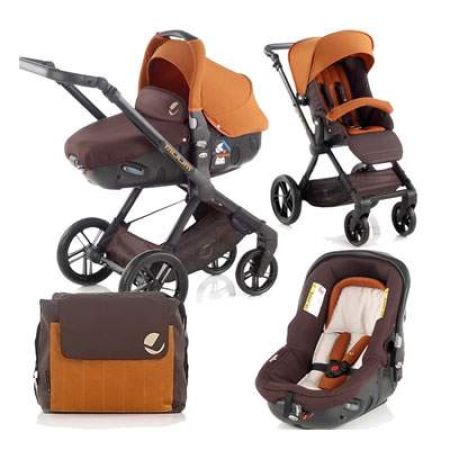 Carucior 3in1 Muum Matrix Light Papaya, 0-4 ani, 5349R71, Jane