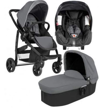 Carucior Sistem 3in1, Charcoal Evo, Graco