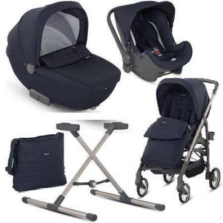 Carucior sistem 3in1, Otutto Deluxe Champagne Blue, Inglesina