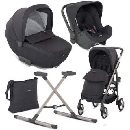 Carucior sistem 3in1, Otutto Deluxe Grey, Inglesina