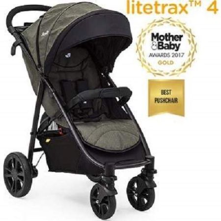 Carucior ultramanevrabil Litetrax 4 Olive, 0luni-15Kg, Joie