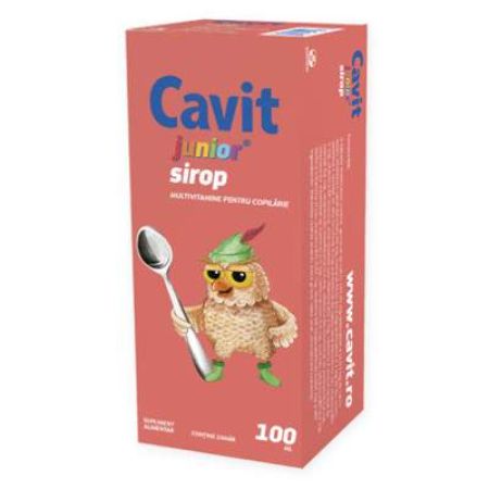 Cavit Junior Sirop, 100 ml, Biofarm