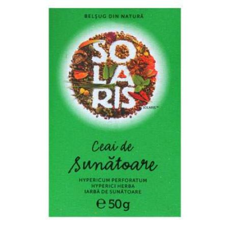 Ceai de sunatoare, 50 g, Solaris