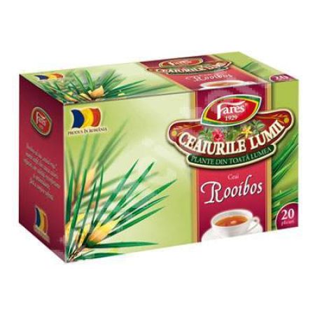 Ceai Rooibos, 20 plicuri, Fares