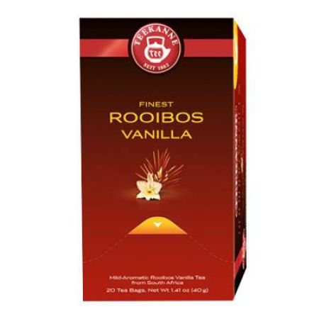 Ceai rooibos cu vanilie Premium, 20 plicuri, Teekanne Austria