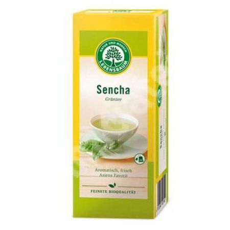 Ceai verde japonez in stil Sencha, 20 plicuri, Lebensbaum