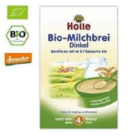 Cereale Bio din spelta cu lapte, +4 luni, 250 gr, Holle Baby Food