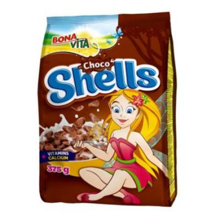 Cereale Choco Shells, 375 g, Bonavita