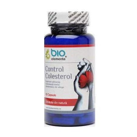 Control Colesterol, 60 capsule, Bio Elemente