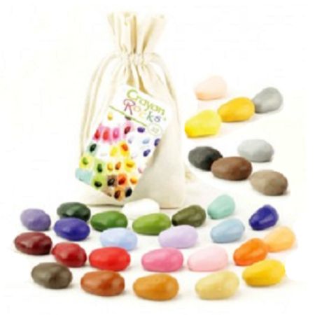 Creioane cerate de colorat, 32 buc, Crayon Rocks