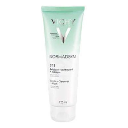 Crema 3 in1 pentru curatare triactiva - Normaderm, 125 ml, Vichy
