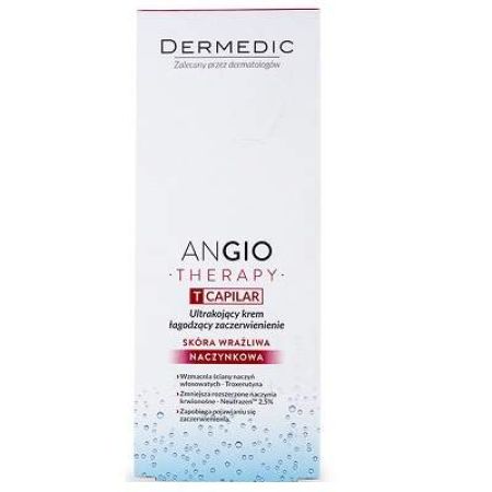 Crema anti-cuperoza ultracalmanta Angio T Capilar, 40g, Dermedic