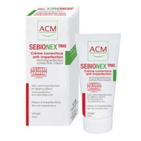 Crema antiacnee Sebionex Trio, 40 ml, Acm