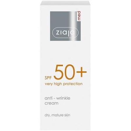 Crema antirid fotoprotectoare SPF50 pentru ten uscat sau matur, 50ml, Ziaja