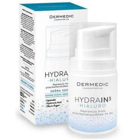 Crema antirid reparatoare de noapte HidraIn3, 55g, Dermedic