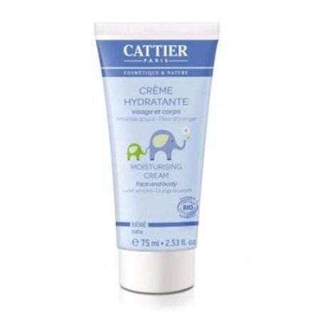 Crema Bio hidratanta pentru copii cu ulei de migdale, 75 ml, Cattier