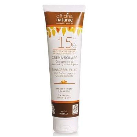 Crema Bio Protectie Solara SPF15, 125ml, Officina Naturae