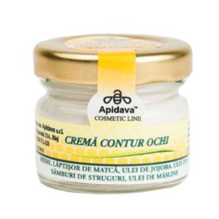 Crema contur ochi, 30 ml, Apidava