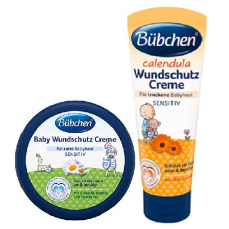 Crema cu galbenele Sensitive si Crema pentru fundulet, Bubchen