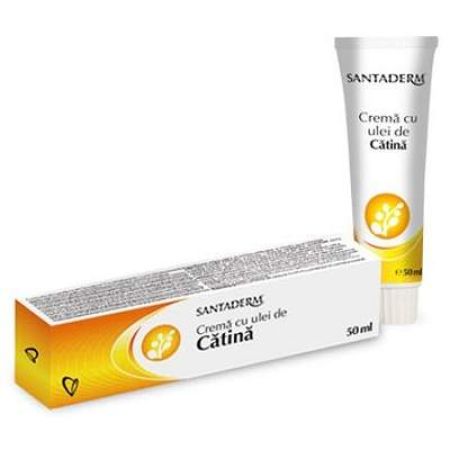 Crema cu ulei de catina, 50 ml, Santaderm