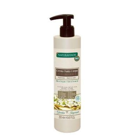 Crema de corp cu Ulei de Argan & Flori de Portocal, 250 ml, Naturaverde