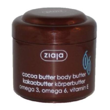 Crema de corp cu unt de cacao si vitamina E, 200 ml, Ziaja