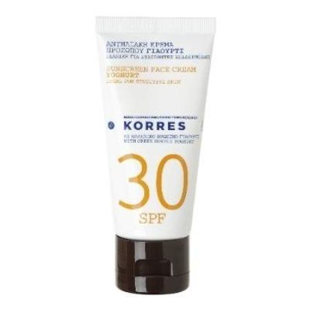 Crema de fata cu iaurt pentru protectie solara SPF30, 50 ml, Korres