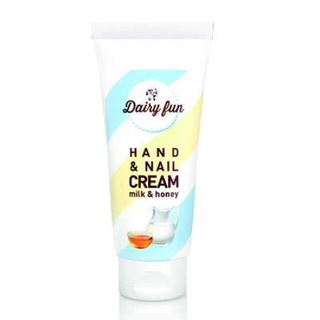 Crema de maini si unghii cu miere si lapte Dairy Fun, 70 ml, Delia Cosmetics