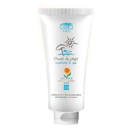 Crema de plaja SPF10 Ceta, 200 ml, Plafar