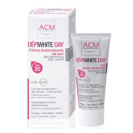 Crema de zi pentru luminozitate SPF 20 Depiwhite Day, 40 ml, Acm