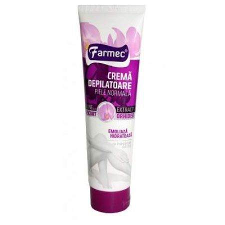 Crema depilatoare pentru piele normala, 33% gratis, 8330, Farmec