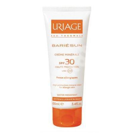 Crema minerala Bariesun SPF 30, 100 ml, Uriage