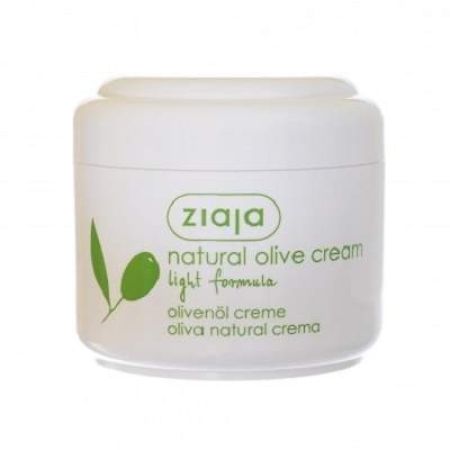 Crema nutritiva light cu ulei de masline si unt de shea pentru piele uscata, 100 ml, 16006, Ziaja